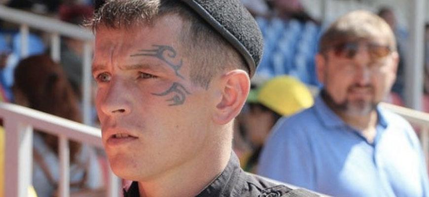 татуировки на лице в армии